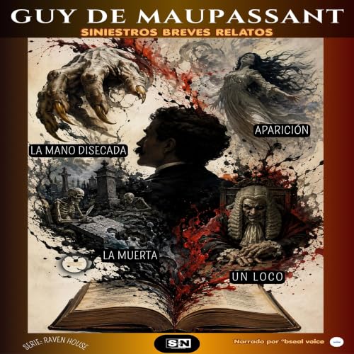 Diseño de la portada del título Guy de Maupassant