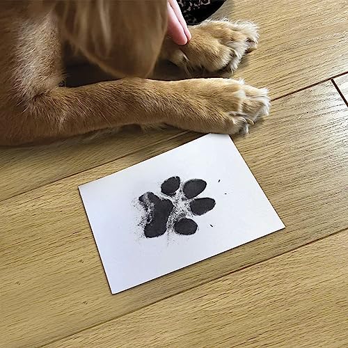 Oh So Precious Dog Paw Print Kit, Safe Ink Pad & Paw Print Kit for Cats, Easy-to-Use Stamp Pad with A5 Card - Image 3