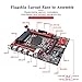 MACHINIST X99 LGA 2011-V3 Motherboard, Micro ATX Motherboard (PCIe 3.0, M.2 Slots, 4 Channel DDR4, SATA 6Gb/s) for Intel XEON E5 V3/V4, Core i7 seriers CPUs, PC Server Mainboard with Diagnostic Card