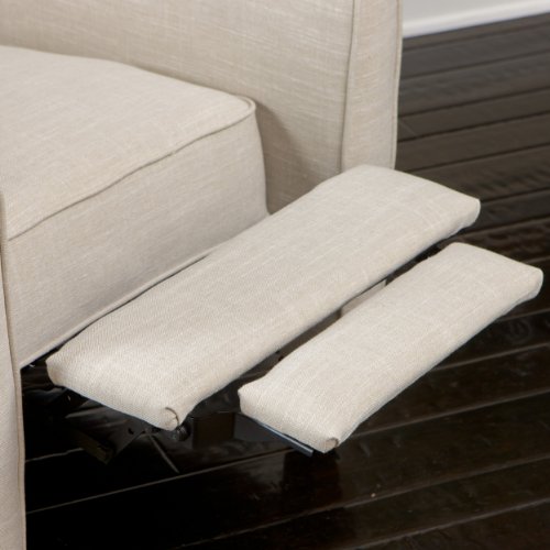 Sillón Darvis Piel Gamuza Beige Claro miniatura 6