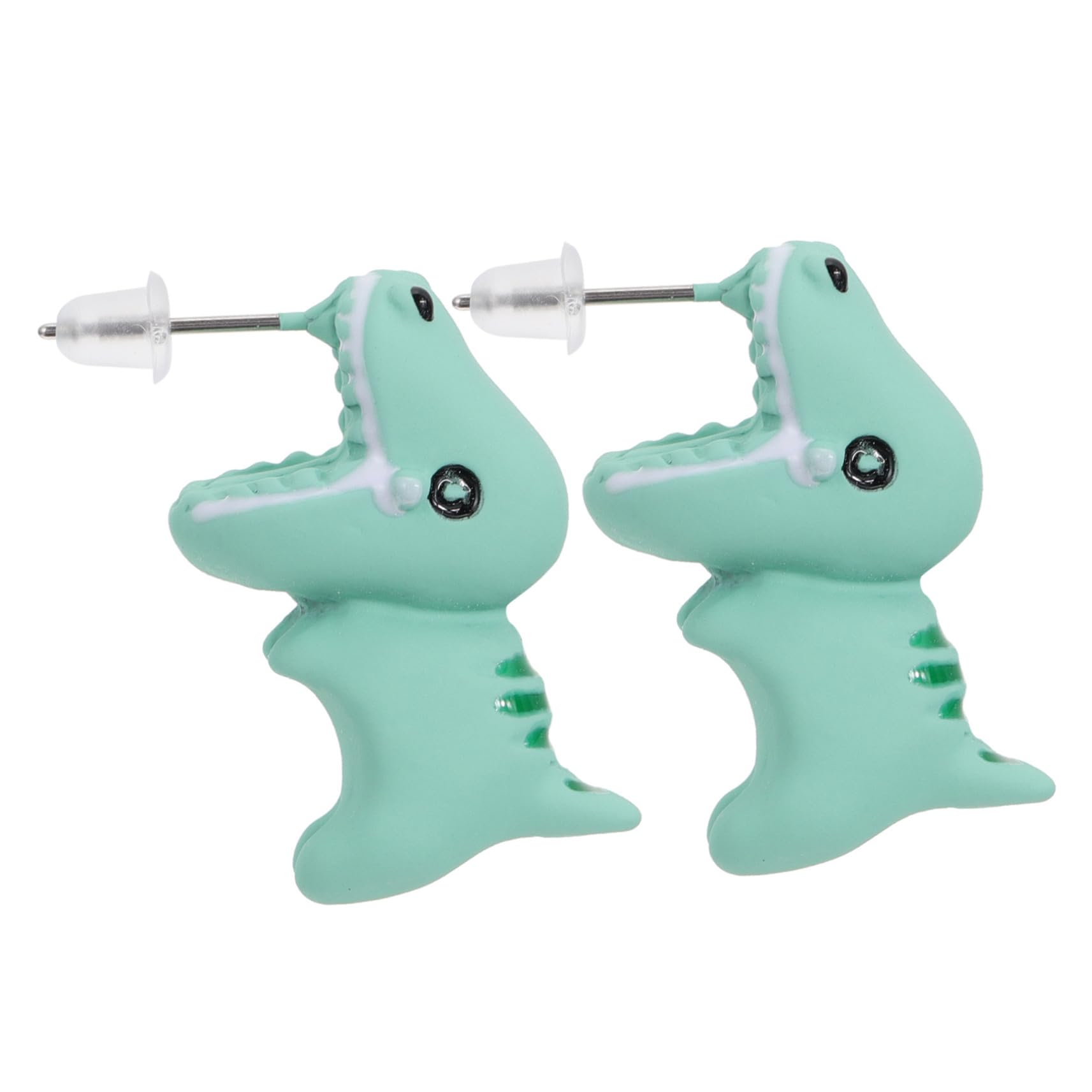 Abaodam Orecchini a Bottone Creativi Design Animale in Argilla Polimerica, Decorazione per Orecchie Catena Pendente, per Natale e Festa della Mamma