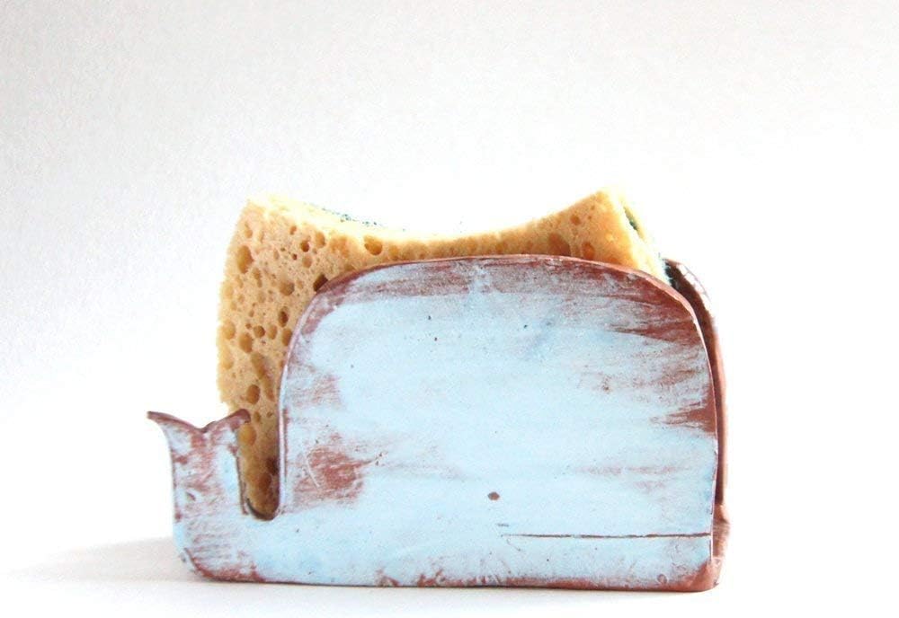 whale sponge napkin holder