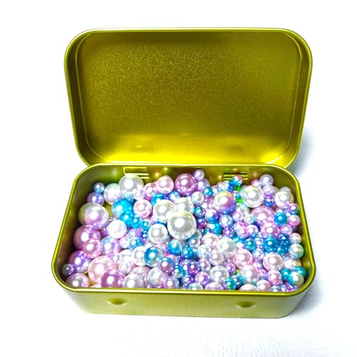 Image of Golden Small Metal Tins with Lids -20 PCS Versatile Tin Containers for Storage and Organization - Perfect Small Tin Box and Zyn Holder Nail Box DIY Gift Packaging Golden Iron Mint Case