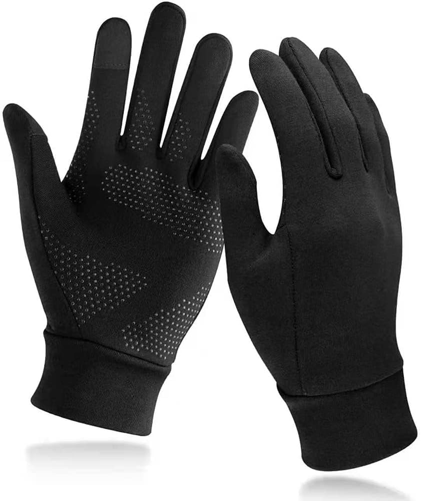 Arabest Running Gloves - Lightweight Sports Gloves, Winter Warm Gloves for Man and Woman, Touch Screen Non-Slip Gloves for Driving, Cycling, Hiking, Skating
