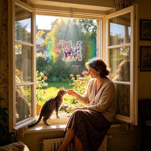 Attrape-chat acrylique puzzle DIY une idée cadeau déco originale