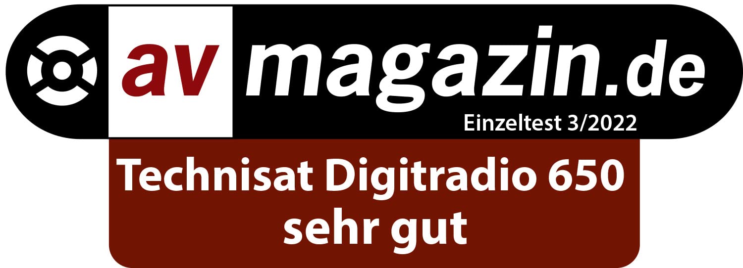 Technisat DIGITRADIO 650 - Kompaktanlage mit 70 Watt 2.1 Lautsprecher-System (Musik-Anlage mit Internetradio, DAB+, UKW, CD-Player, Bluetooth, App-Steuerung, Qi Ladestation, Spotify & Amazon Music)