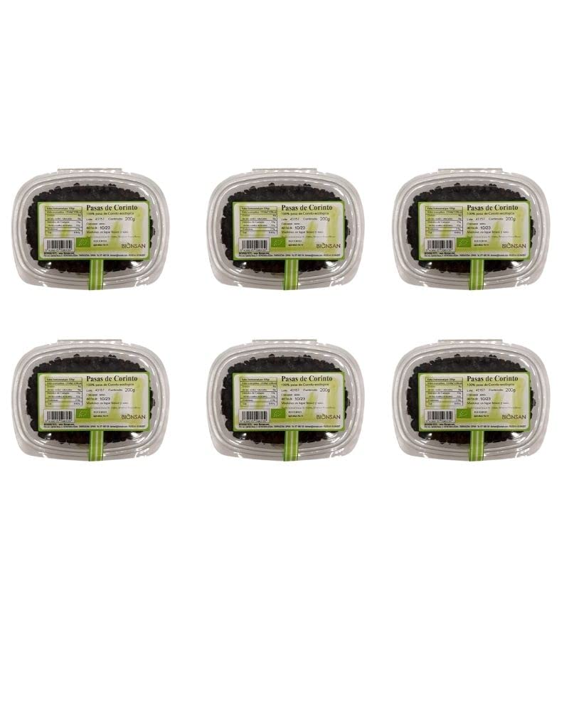 Pasas de Corinto ecológicas 200gr | 3 x 200 gr