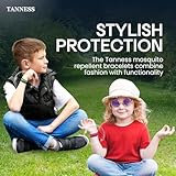 Tanness 12 Pack Mosquito Repellent Bracelet - Long-Lasting Insect & Mosquito Bands, DEET-Free Insect Repellent Bracelet for Kids & Adults, Travel & Holiday Essentials for Outdoor Protection - Image 7
