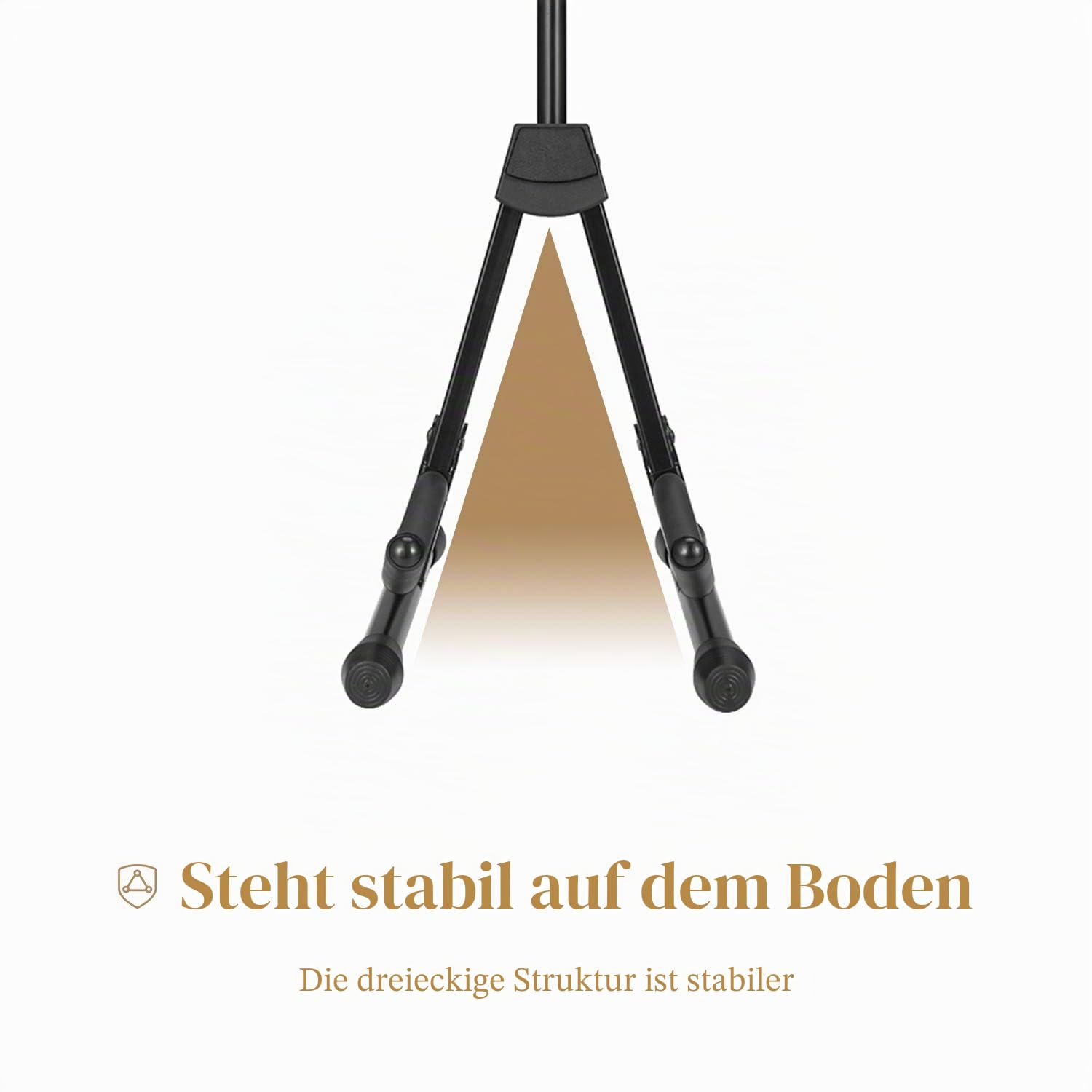 Eastar Geigenständer, Instrumentenständer, faltbar klappbares Stativ Metallständer für Violine/Viola/Ukulele/Gitarre/Mandoline