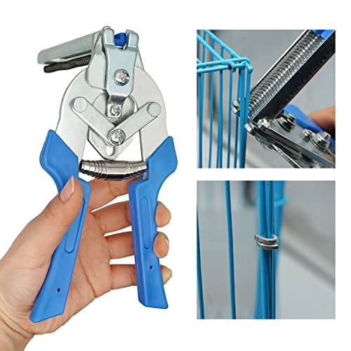 Type M Nail Ring Pliers Multifunction Hog Ring Pliers Kit With 1800Pcs Galvanized Steel Nails Snap Ring Pliers Set For Hog Chicken Rabbit Animal Cage #TOP1