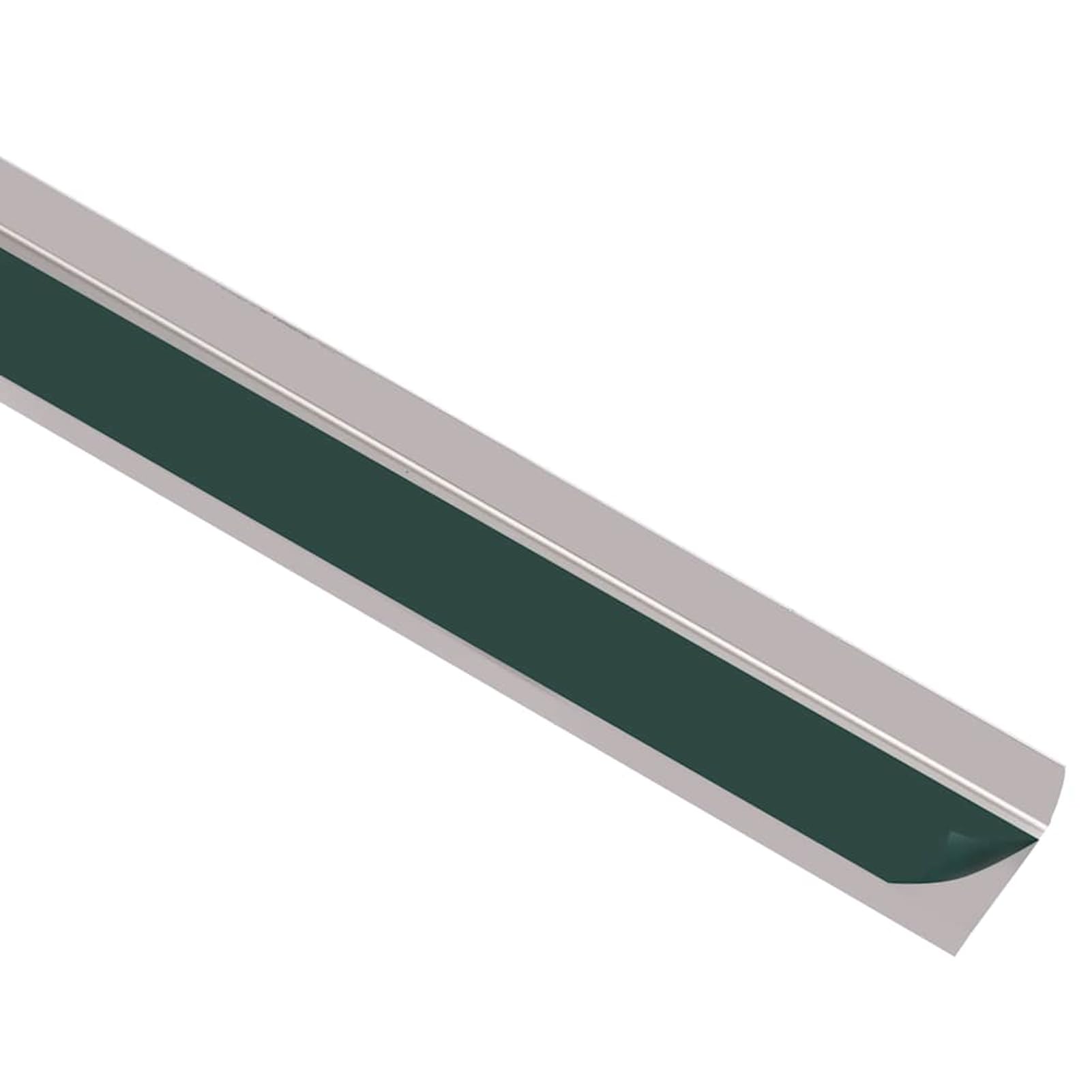 vidaXL Perfiles de peldaños Forma de L 15 uds Aluminio champán 100 cm, cantonera para peldaños, Perfil de Seguridad para Escalera, Laminado para peldaños