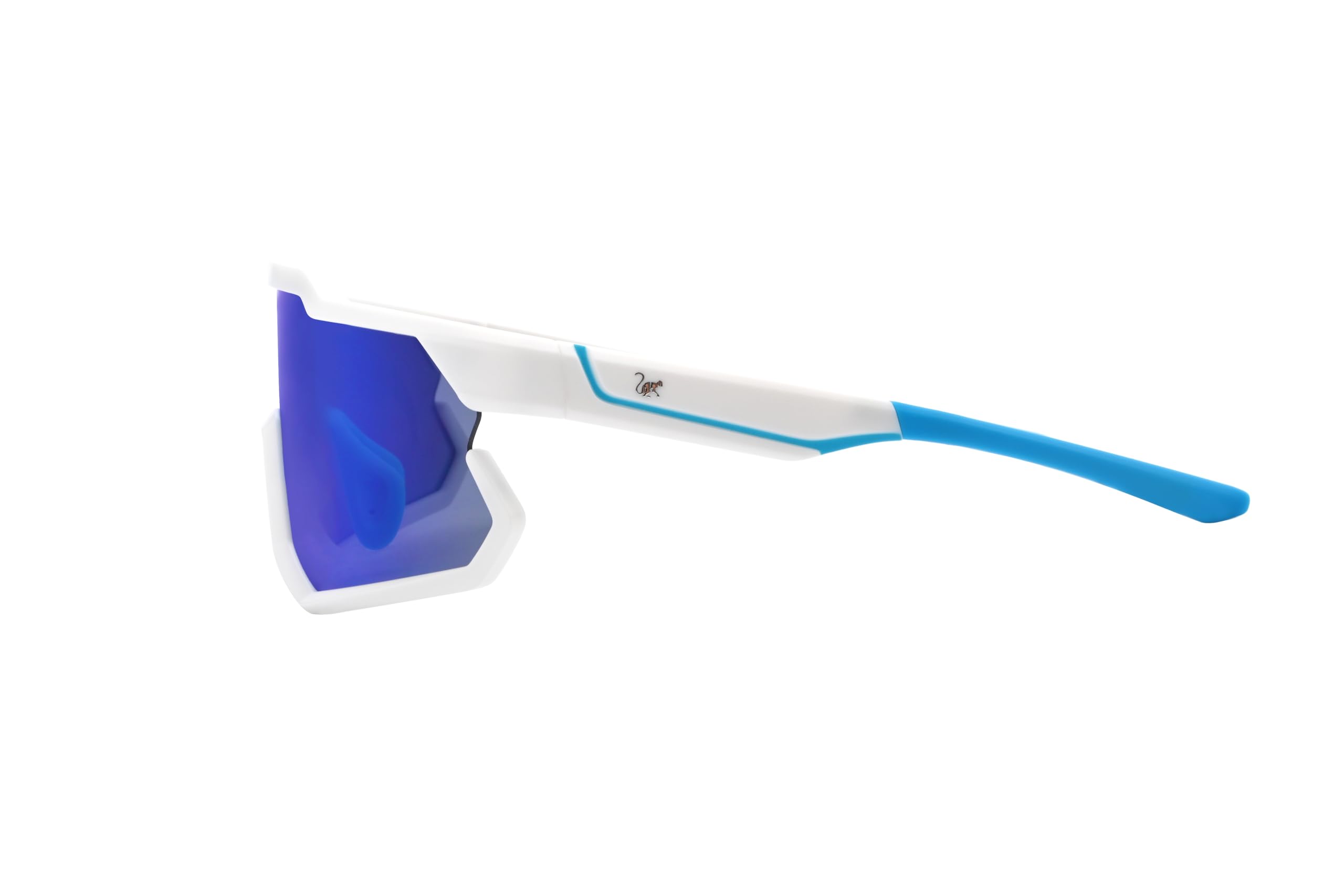 Surf Monkey Gafas de sol deportivas Hombre/Mujer – TR90 – Gafas Ligera para Bicicleta y deportes al Aire Libre (Oscuro)