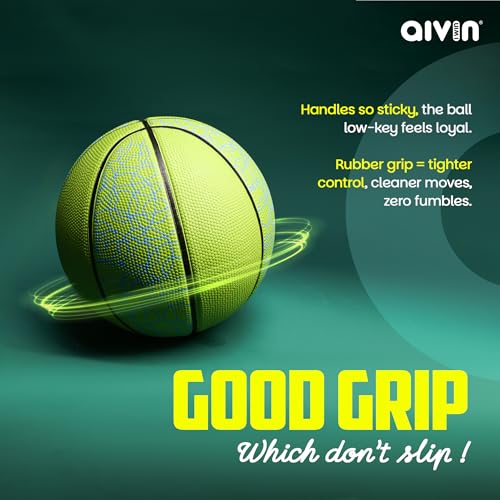 Image of Aivin THRE3ZY Mini Basketball Size 3 - Compact Design | Pro Grip & Durable Build | for Kids, Teens & Youth