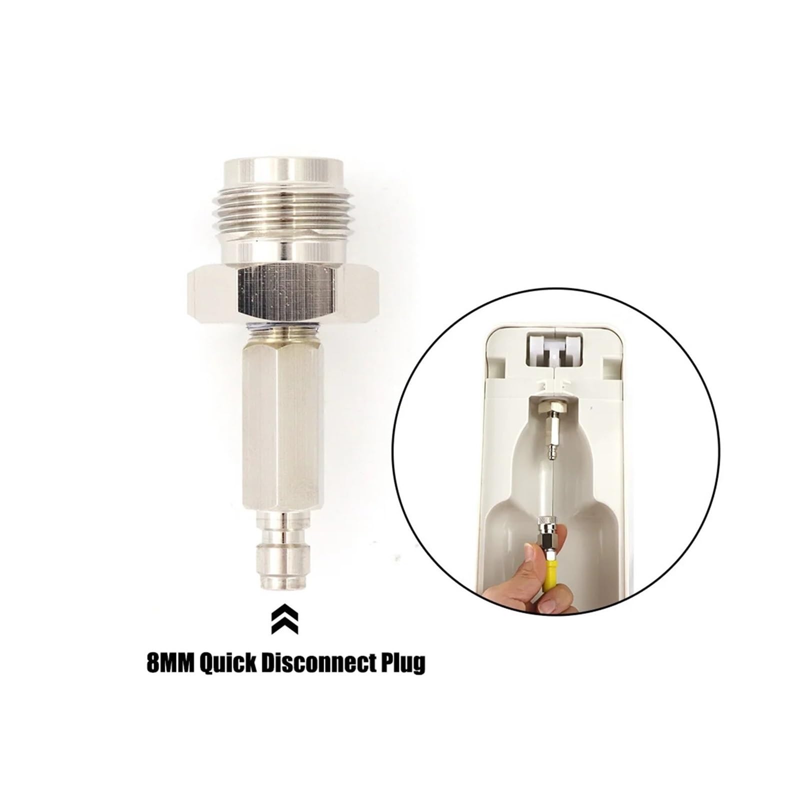Adattatore for bombola di CO2 esterna con connettore a sgancio rapido(AU NZ Adapter)