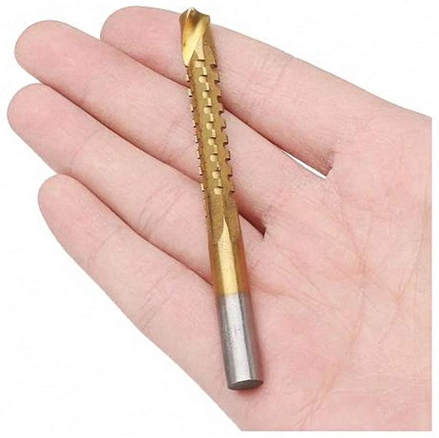 Wiertło kobaltowe do metalu śruba spiralna do drewna metryczne gwintownik kompozytowy wiertło kręte do wiercenia 3mm 4mm 5mm 6mm 6.5mm 8mm (kształt trzonka: okrągły uchwyt) (okrągły uchwyt)
