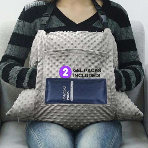 Hysterectomy Pillow Abdominal Surgery Recovery w/Adj Straps & Pockets