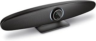 Trust 24073 IRIS 4K Ultra High Definition Conference Camera - Plug and Play, Meeting Room/Video Conferencing System with ClearView and ClearSound Technology, All-in-One Solution