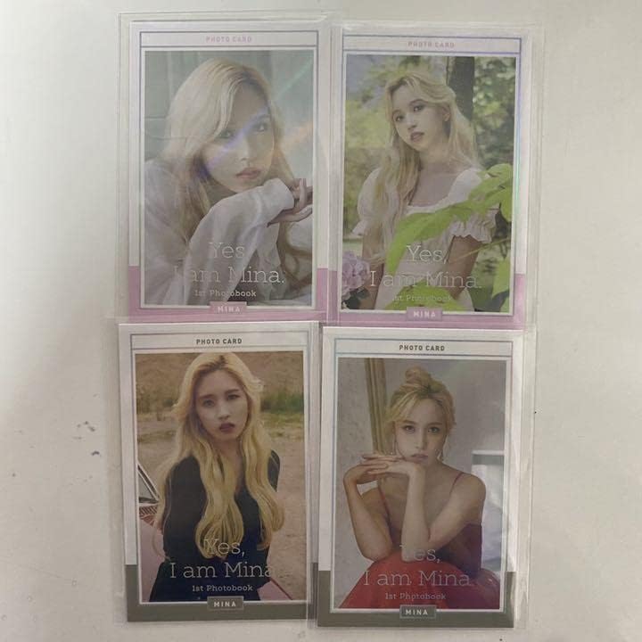 未開封/特典2個付き Yes, I am Mina TWICE ミナ 未開封/特典2