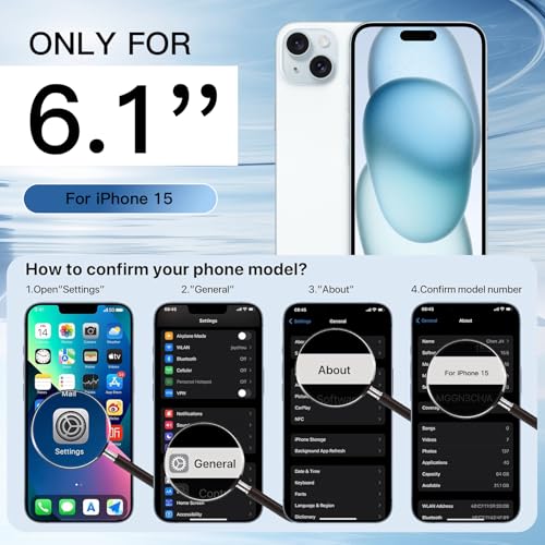 Coque iPhone 15 MagSafe Vierge en finition premium résistante aux rayures - 2