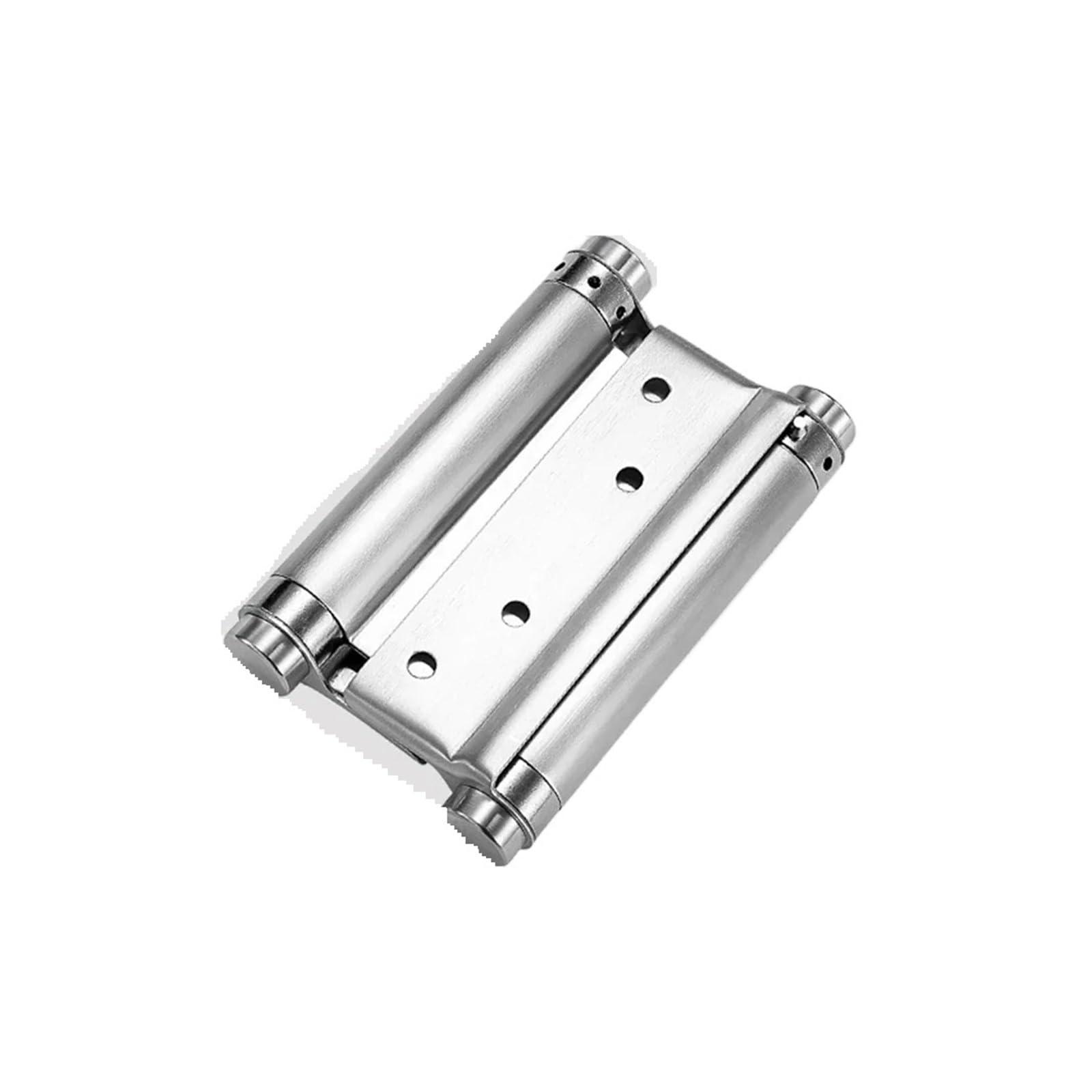 Double Action Spring Door Hinges Double Spring Hinge Two-Way Free Door Stainless Steel Automatic Closing Garage Hinges Fence Dedicated Hardware(3inch)