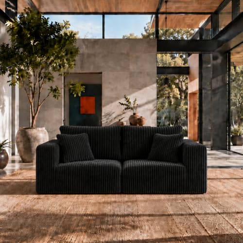 Image of Maywish Modular Boneless Couch 70 Inch, Sectional Loveseat with Deep Seat
