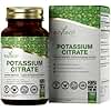 Ezyleaf Potassium Citrate | 180 High Strength Potassium-Capsules - 1000mg Citrate per Serving | Potasium Supplements | Clean, No Fillers Formula | Vegan, Non-GMO Gluten & Allergen Free | UK
