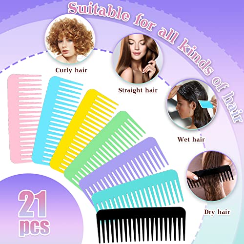 Peines anchos grandes pack 21 piezas sin mango miniatura 5