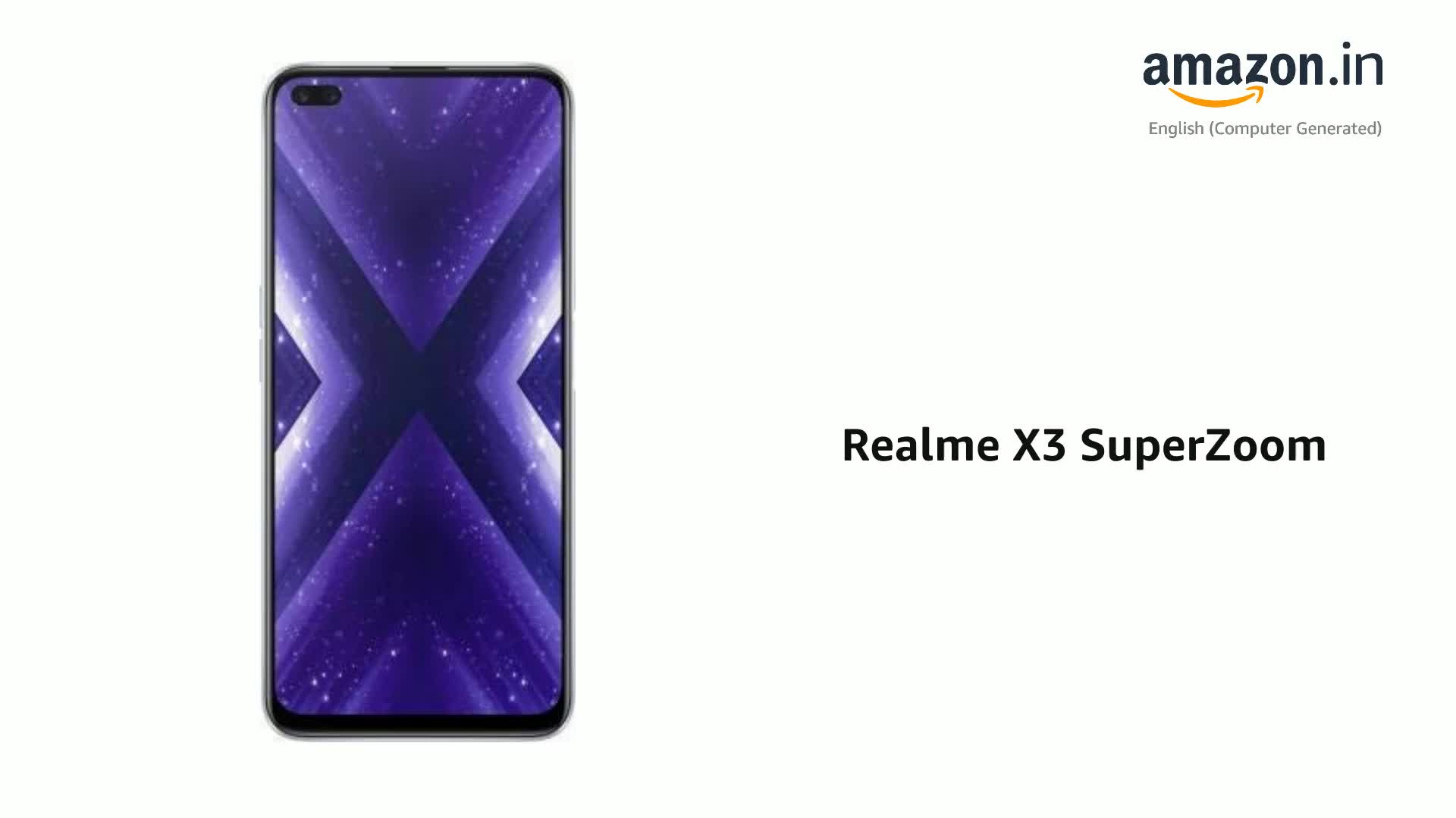 realme X3 SuperZoom (Arctic White, 256 GB) (8 GB RAM) : Amazon.in