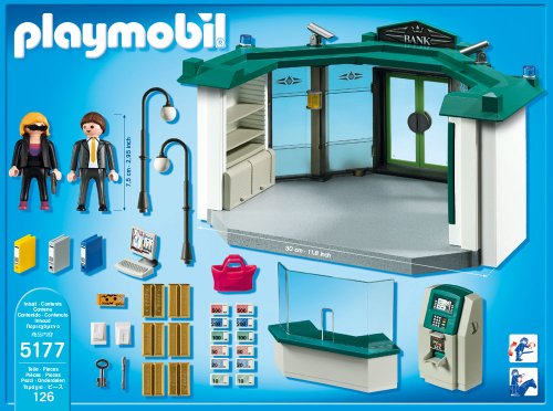 PLAYMOBIL 5177 - Bank mit Geldautomat – Bild 4