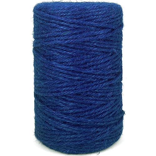 Recopilación de Yute azul los 5 más buscados. 46 Leecogo - Cuerda de yute de 2,5 mm, 328 pies, resistente para jardín, para jardinería, manualidades y proyectos decorativos