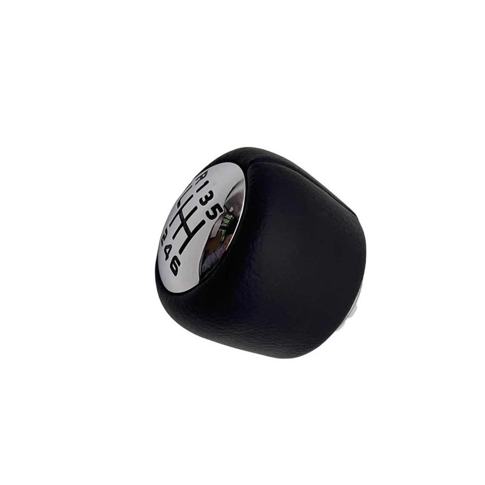 Qmtvfsrh One Color Car Gear Shift Knob For Peugeot 508 2010-2018 6 Speed Black Gear Shift Knob Shifter Stick Gaiter 2403Gy