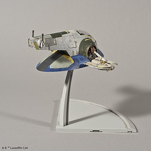 Bandai Hobby - Star Wars - Boba Fett’s Starship (Jango Fett Ver.), Bandai Spirits Star Wars 1/144 Plastic Model Kit #TOP3
