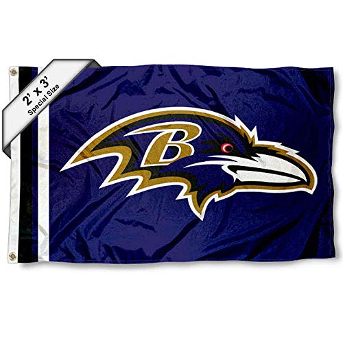 Baltimore Ravens 2x3 Feet Flag