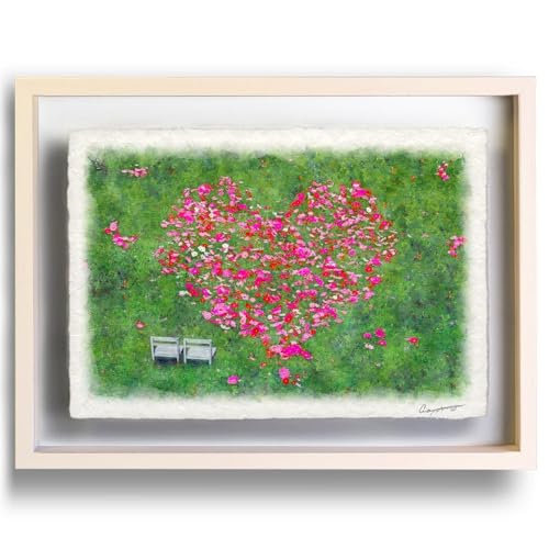  G G  CeA A[gpl i  Ǌ| åGʐ^ un[g̃RXX̉ԔƔ֎qv ̊zt 62x44cm  H sN Ԃ̊G n[g Natural Memories