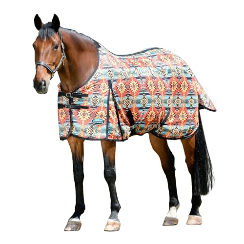 Image of WeatherBeeta ComFiTec Essential Mesh II Standard Neck, Western Sunset Print, 78 inch