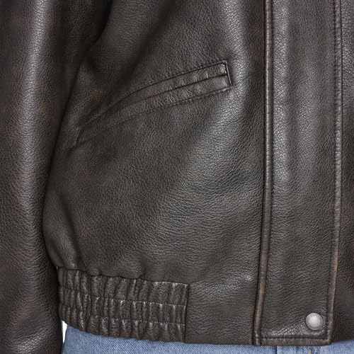 Image of Levi's Women's Faux Leather Relaxed Fit Bomber