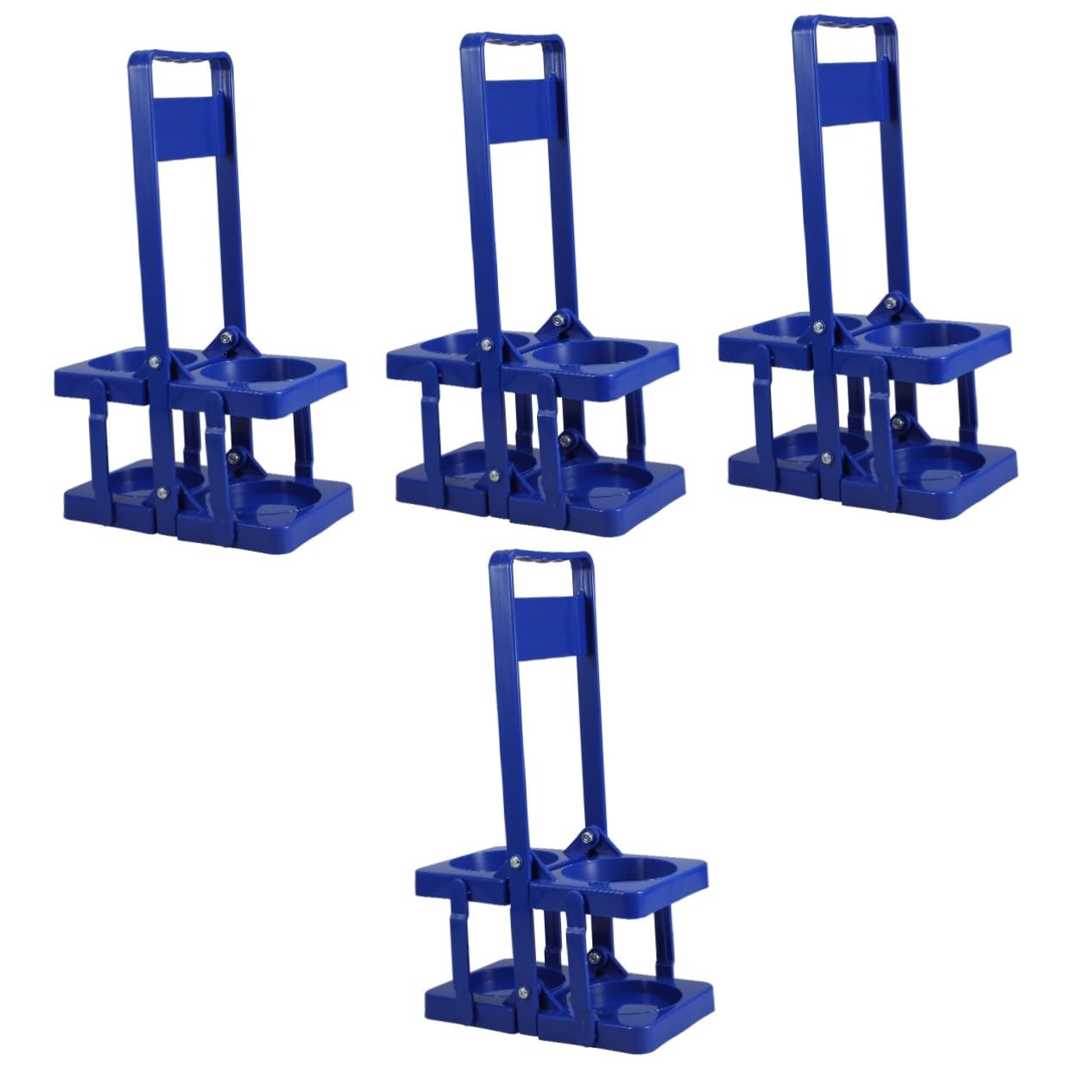 Cabilock 4piezas Portabebidas Plegable con para Cerveza y Transportador De Plástico para Botellas De y Picnics