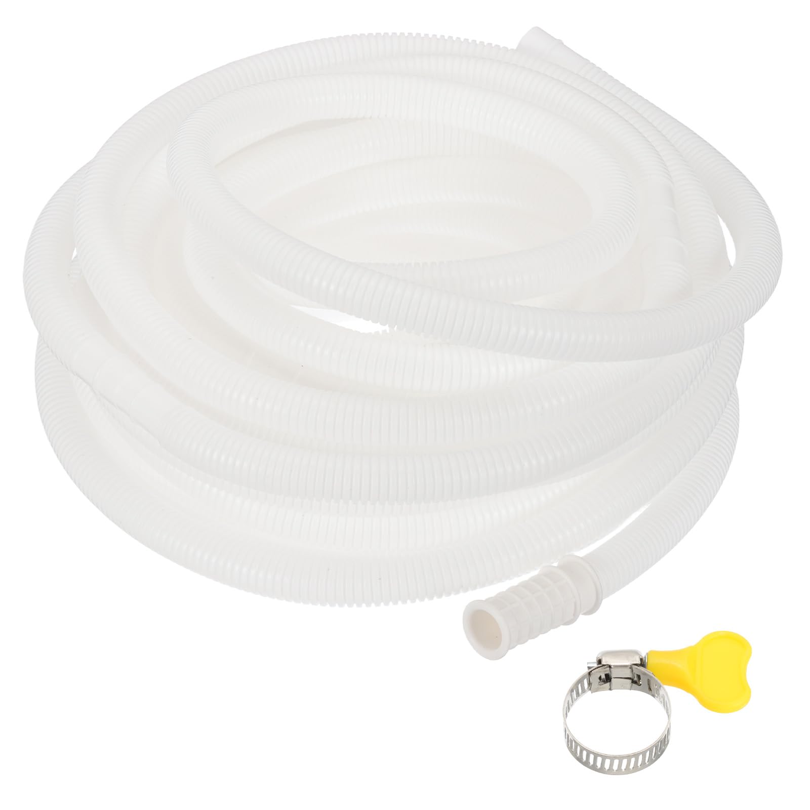 Tuyau de vidange pour climatiseur PATIKIL 15m avec adaptateur et collier pour mini-split