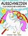 Produktbild Ausschneiden für Kinder ab 4 Mädchen: Bastelbuch - Schneiden, Kleben, Malen und Basteln! - Schneiden lernen mit dem Scherenführerschein - Ausschneidebuch für Mädchen ab 4 jahre