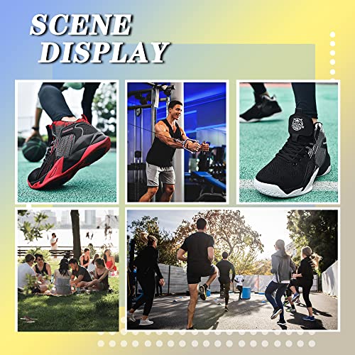 CJSPORX Mens Basketball Shoes Breathable Non Slip Running Fashion Sneakers 6