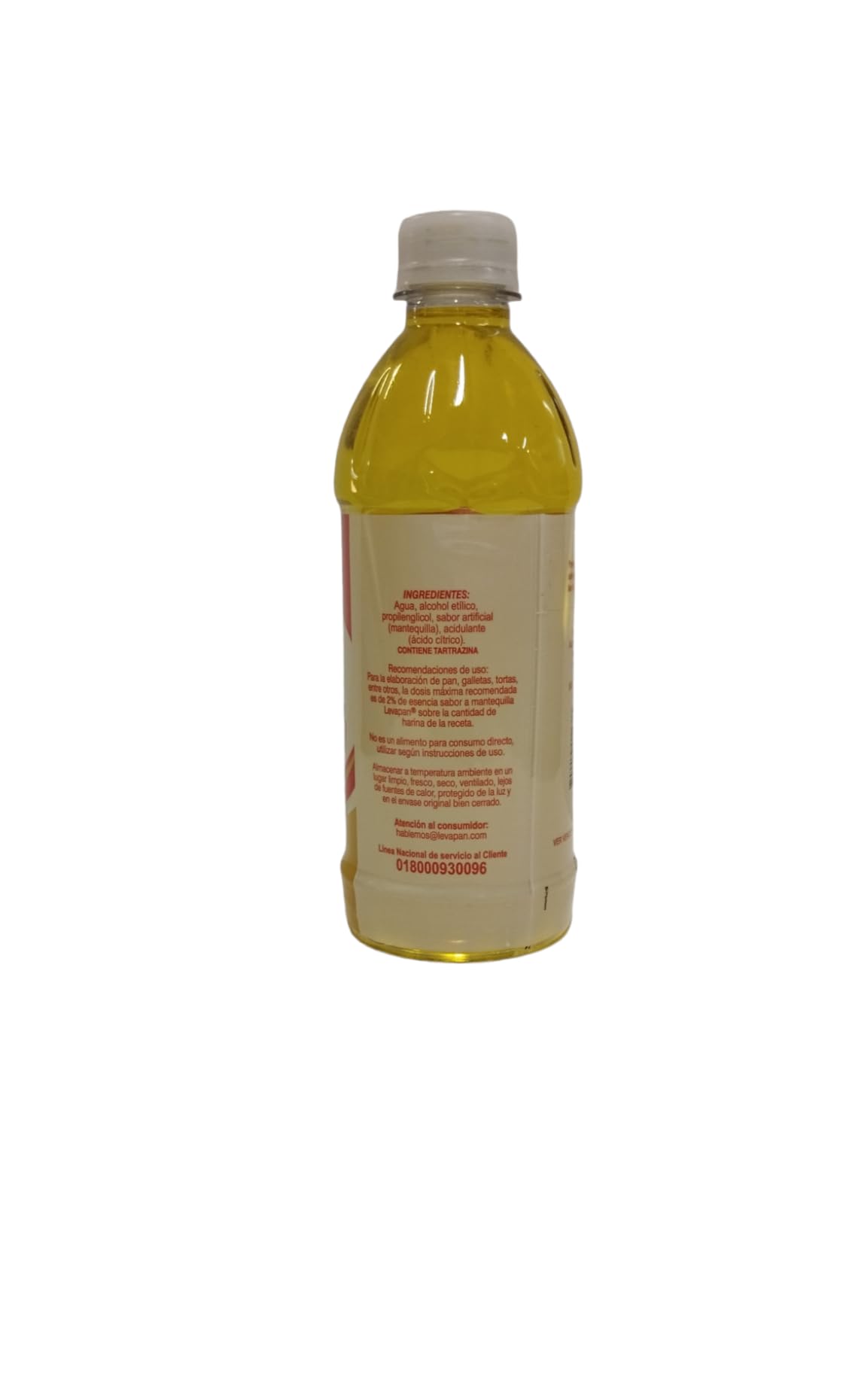 ESENCIA SABOR A MANTEQUILLA - LEVAPAN - ESENCIA SABOR A MANTEQUILLA - 500 ML