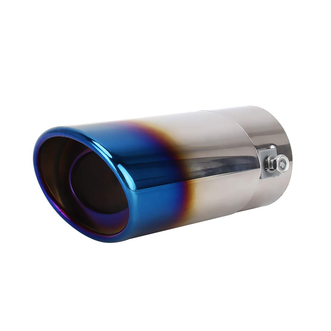 Speedwav UNIVERSAL CAR STYLING STAINLESS STEEL STRAIGHT EXHAUST TAIL MUFFLER TIP PIPE Model_No.LSWMS22-image-31