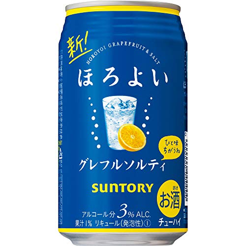 サントリー ほろよい 【グレフルソルティ】 [ チューハイ 350mlx24本 ]