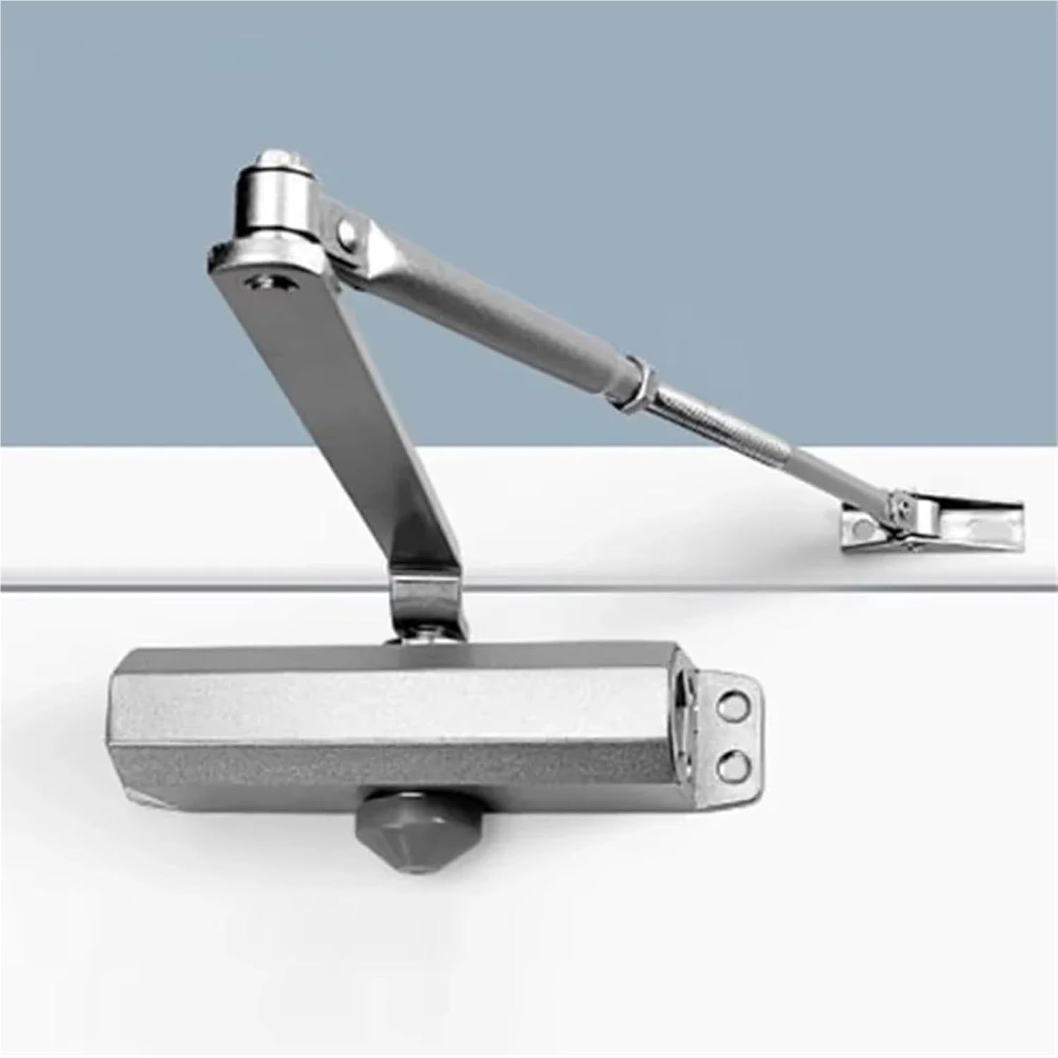 25-85KG Closing Door Closer Hydraulic Adjustable Speed Positioning Stop Protective Holder Hardware,1PCS(65-85KG)