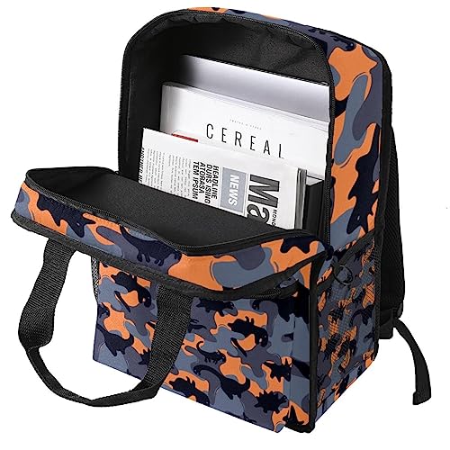Sac à dos militaire dinosaure 35cm | Cartable imperméable et ergonomique - 3