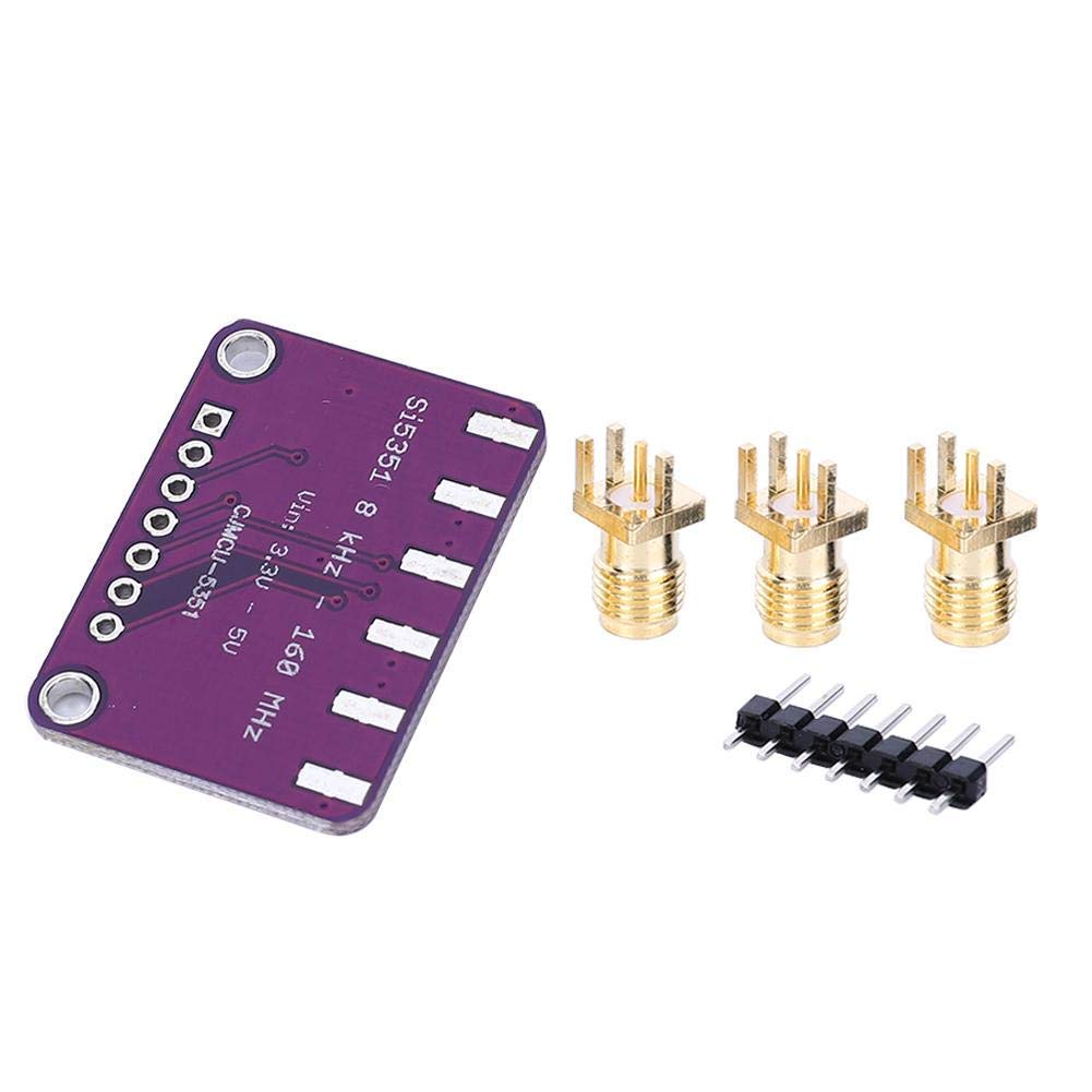 Scheda di Breakout del Generatore di Clock, CJMCU-5351 Si5351A Clock Splitter Generator Signal Component 8KHz-160MHz Componente Elettronico