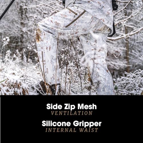 FORLOH Men's AllClima Stretch Woven Pants - Premium All-Season Hunting, Hiking, & Daily Work Pants/Weather Protection3