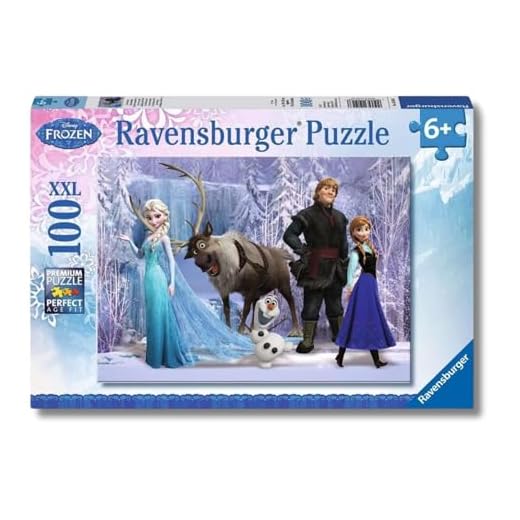 Disney - Frozen: la Reina de Las Nieves, Puzzle de 100 Piezas XXL (Ravensburger 10516 8)