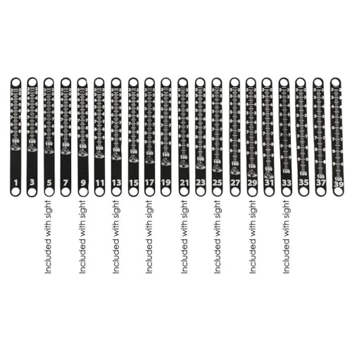 Axcel Achieve XP Metal Sight Tape Scale #39 and #40