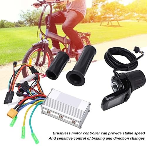 Contrôleur de Scooter sans balais avec écran LCD 886, kit de poignée 24 V 36 V 48 V 350 W, for vélos électriques Contrôleur de Trottinette électrique